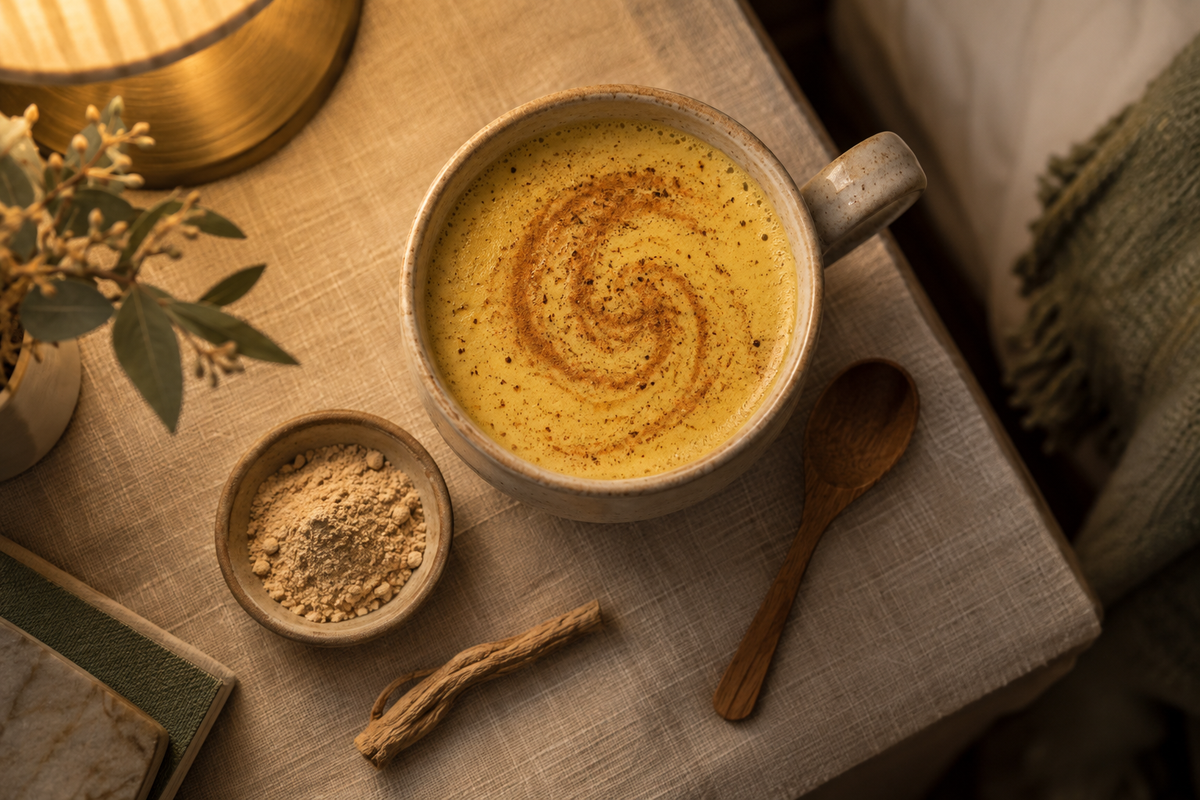 Before Melatonin, There Was Moon Milk: The Ancient Sleep Ritual of Ashwagandha