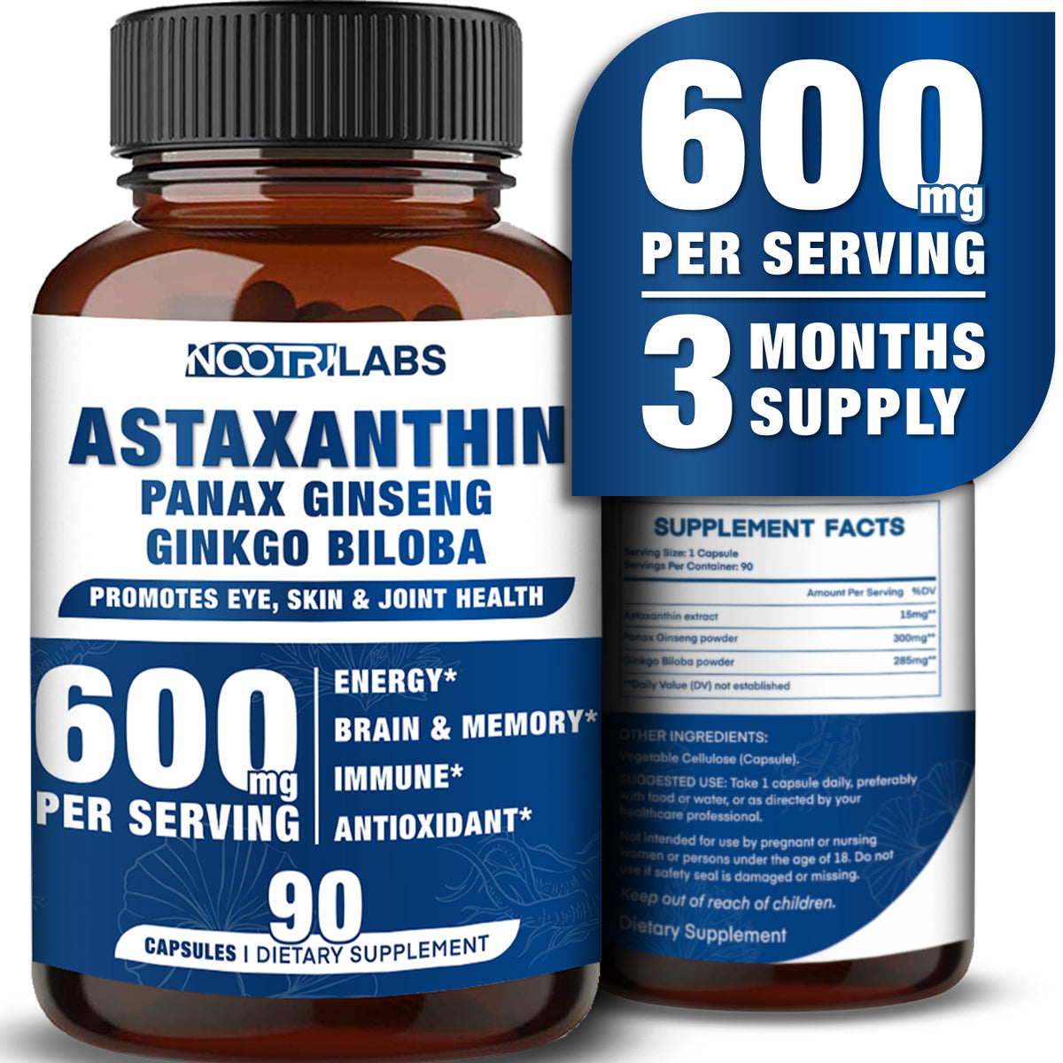Organic Astaxanthin Supplement